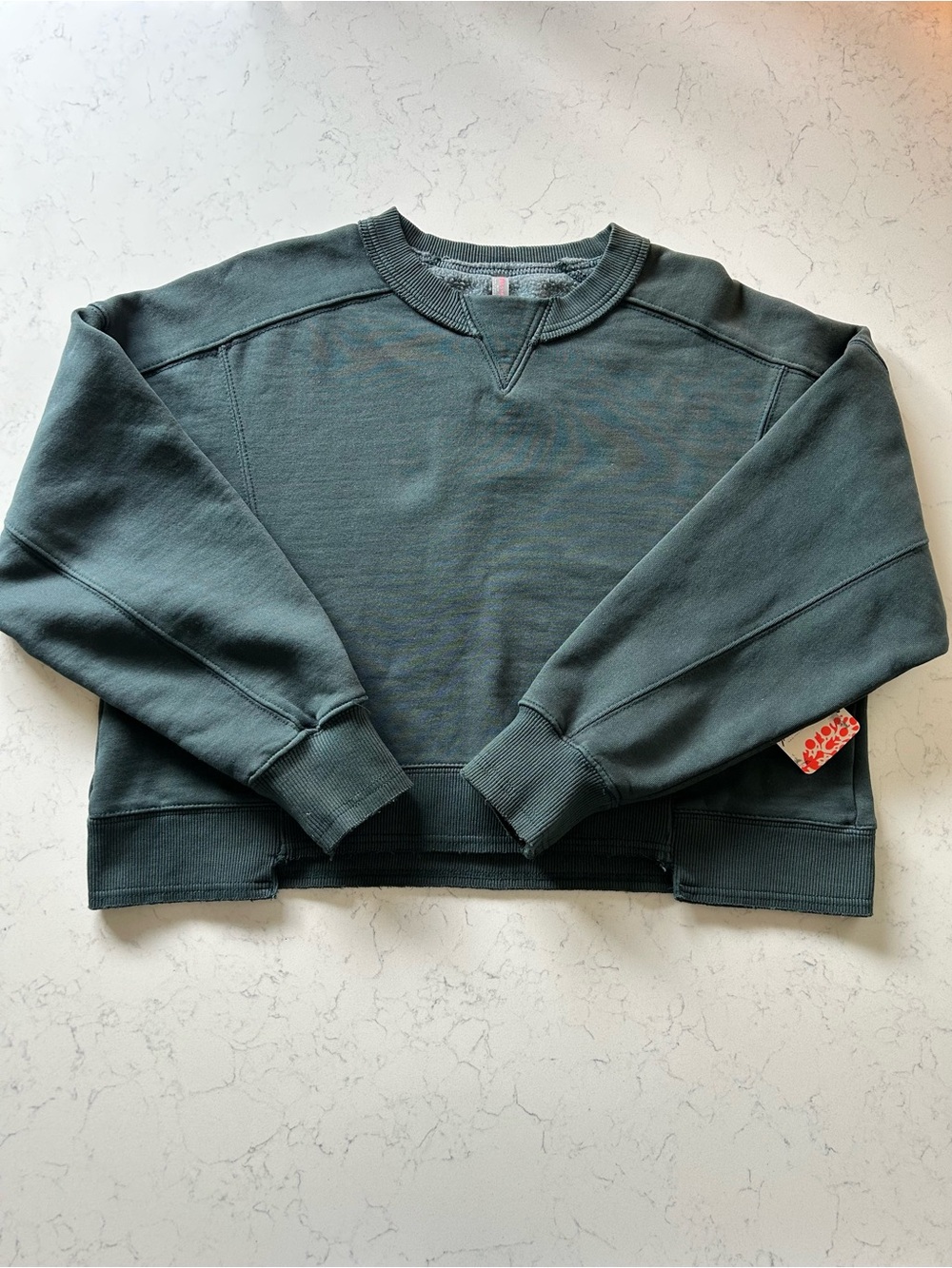 NWT Free People Movement Intercept Pullover in Evergreen